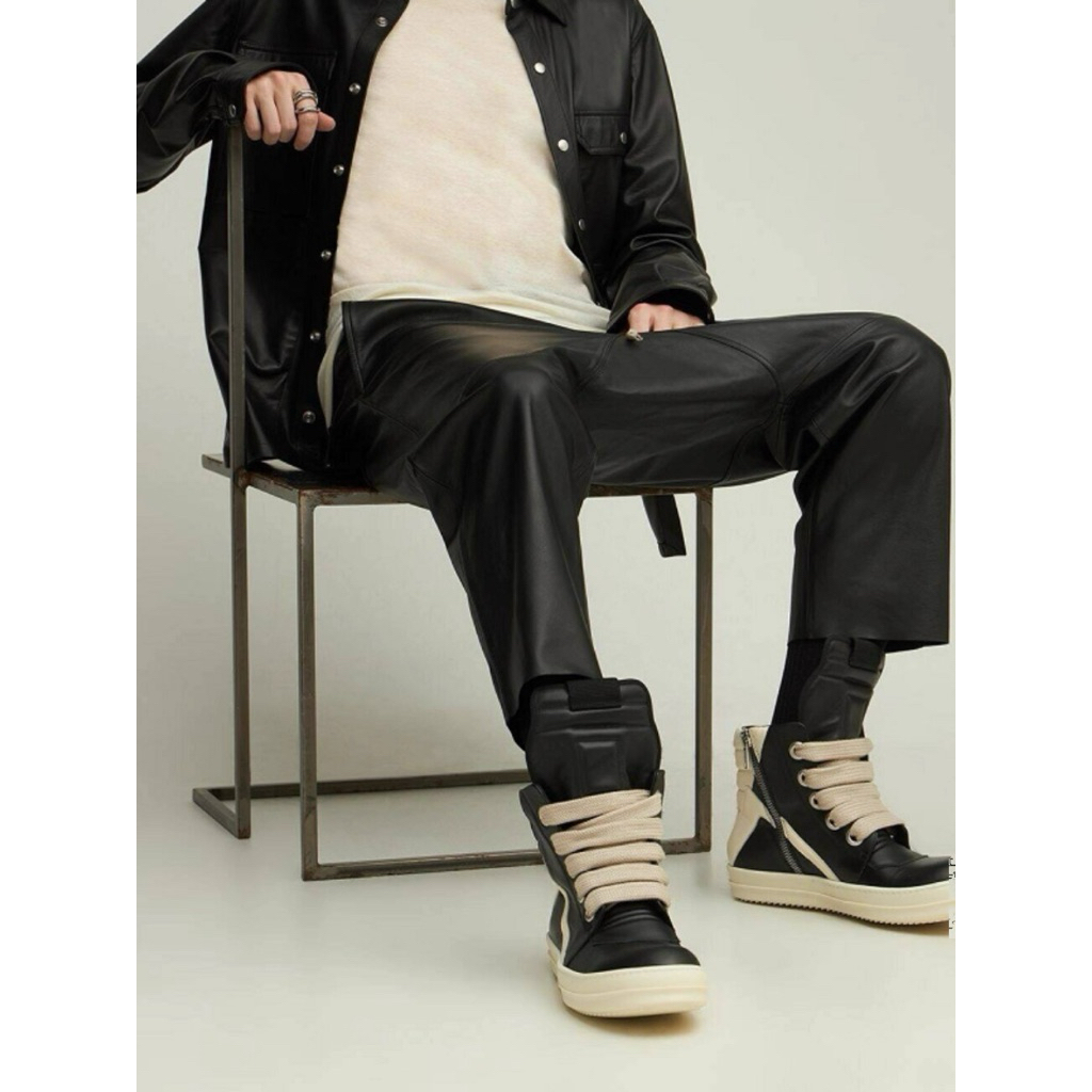 [Order] Giày RickkOwen’s Ramones High top black and white men's size sports shoes | BigBuy360 - bigbuy360.vn