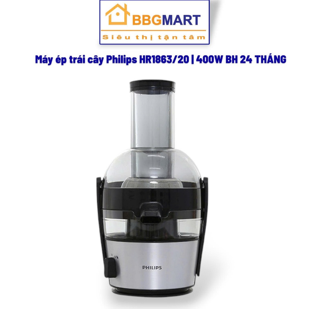 Máy Ép Trái Cây Philips HR1863 800W - Bảo Hành Chính Hãng 24 Tháng II Philips HR1832/00 500W