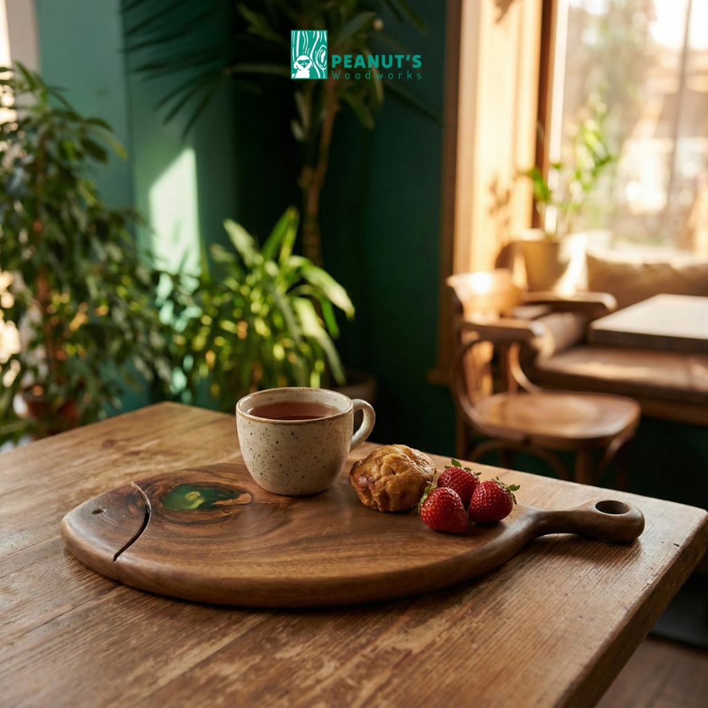 Khay gỗ - “Cá khô” từ Peanut’s Woodworks