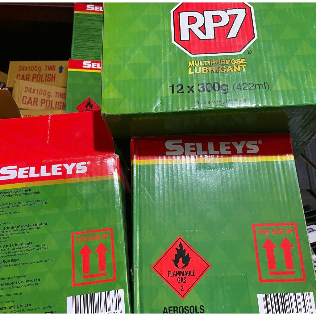 Chai xịt chống rỉ sét và bôi trơn Selleys RP7 150g-300g