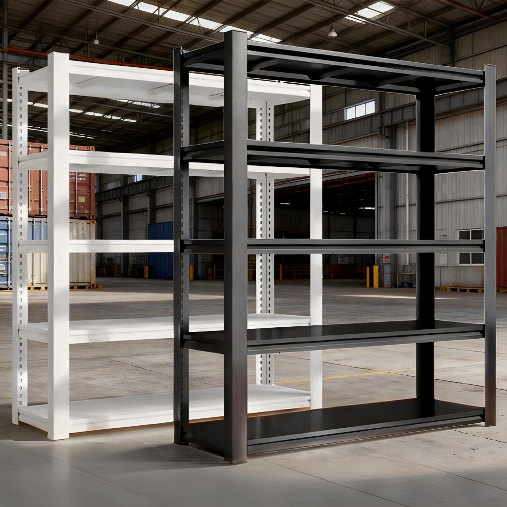 Kệ sắt v lỗ đa năng nhiều tầng chịu tải cao lắp ráp không cần vít dùng cho kho và cửa hàng