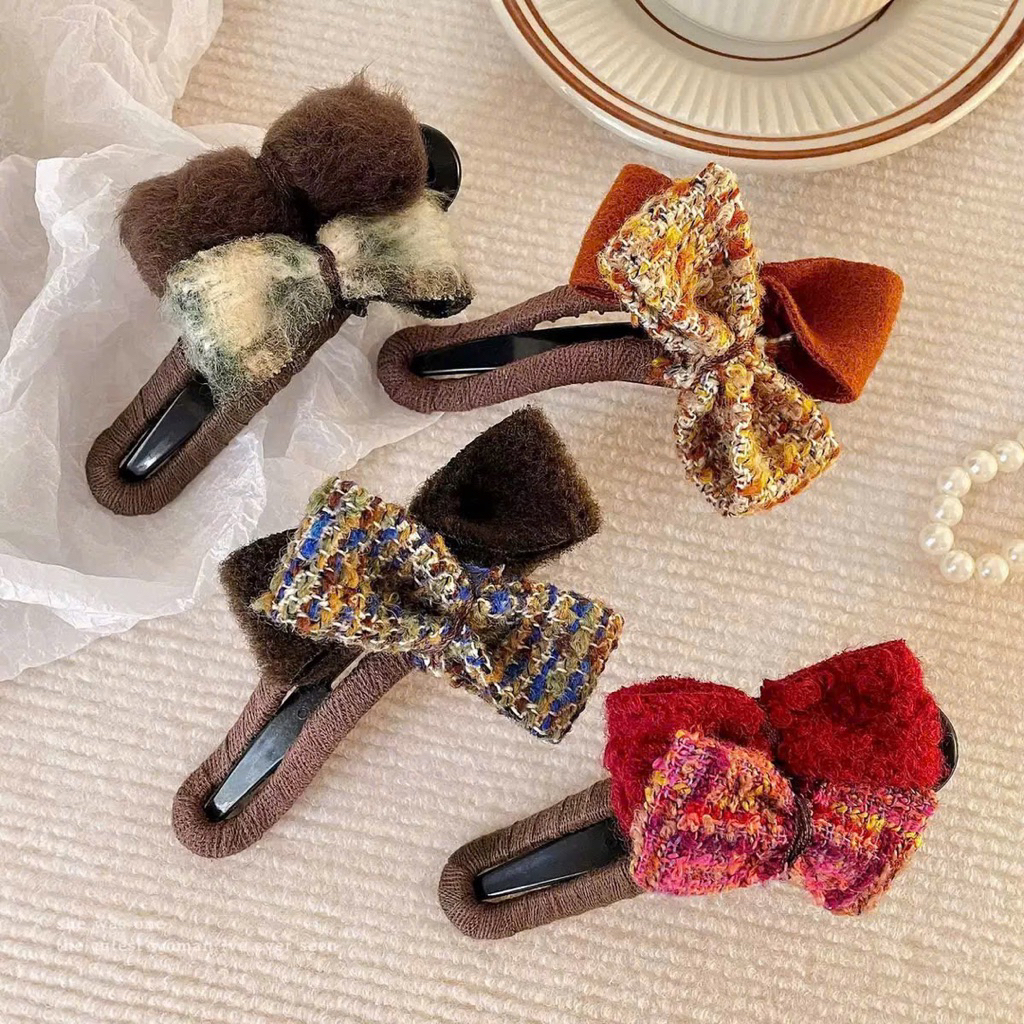 Kẹp tóc Hàn quốc phong cách retro Ankara