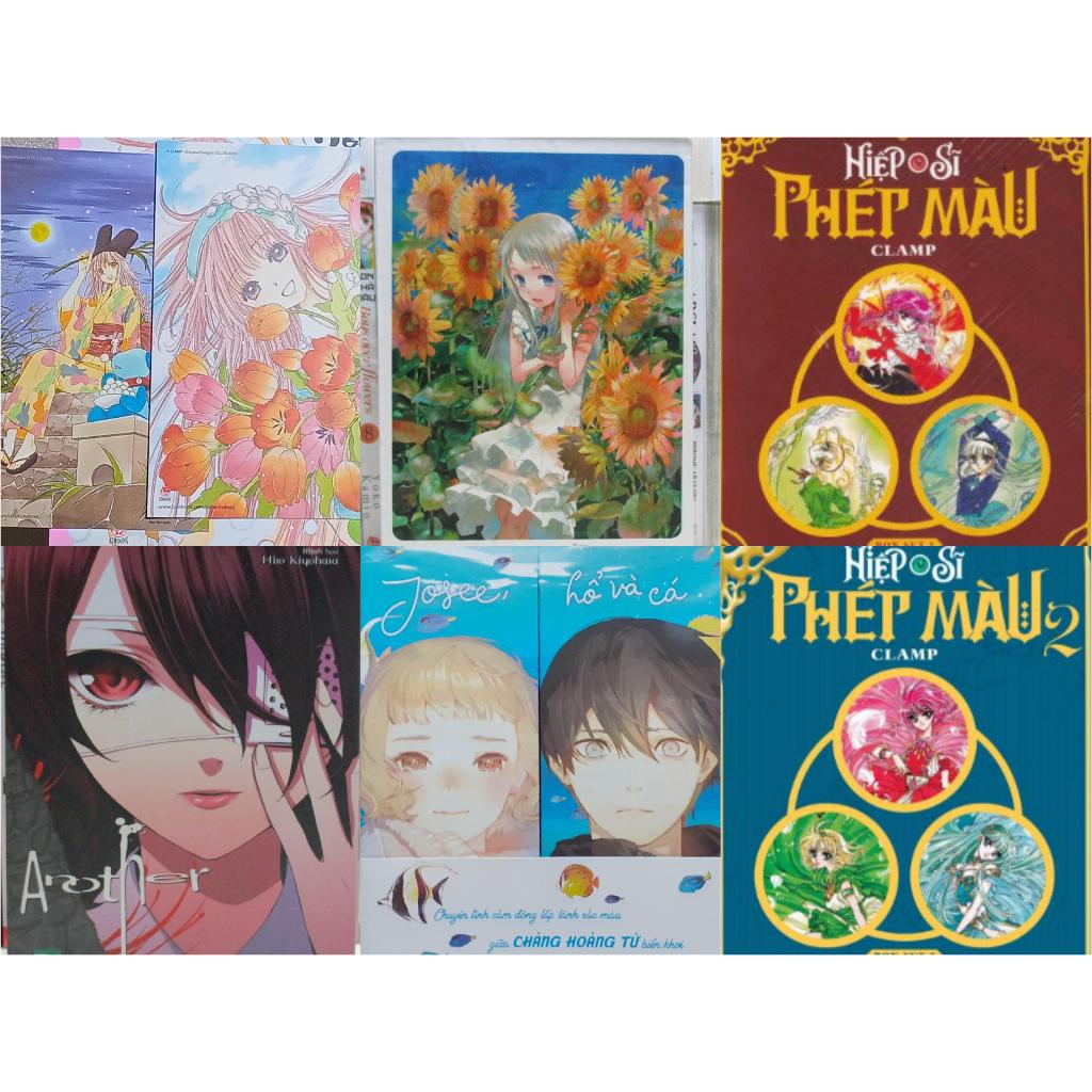Full postcard Boxset Kobato, Hiệp Sĩ Phép Màu Magic Knight Rayearth, Anohana Đóa Hoa Ngày Ấy, Anothe