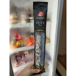 Salami mốc Fuet Casademont (Xúc xích mốc) 110g vị Sung, Tiêu, Nấm, Phomai