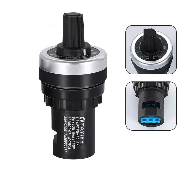 1 Chiết Áp LA42DWQ-22 22mm 5K 10K 500K. Biến trở không hàn 2W