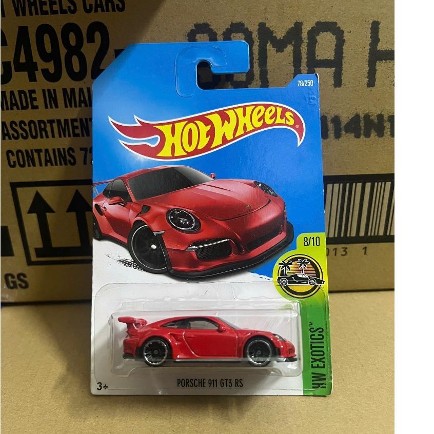 LeHuong Diecast - Xe mô hình Hot Wheels Porsche 911 GT3 RS (Màu Đỏ)
