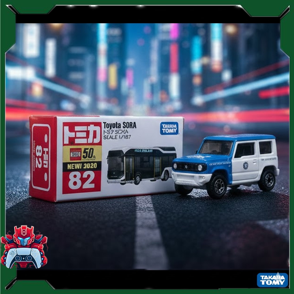 Xe Mô Hình Tomica No.100 Suzuki Jimny JAX Chính Hãng Takara Tomy