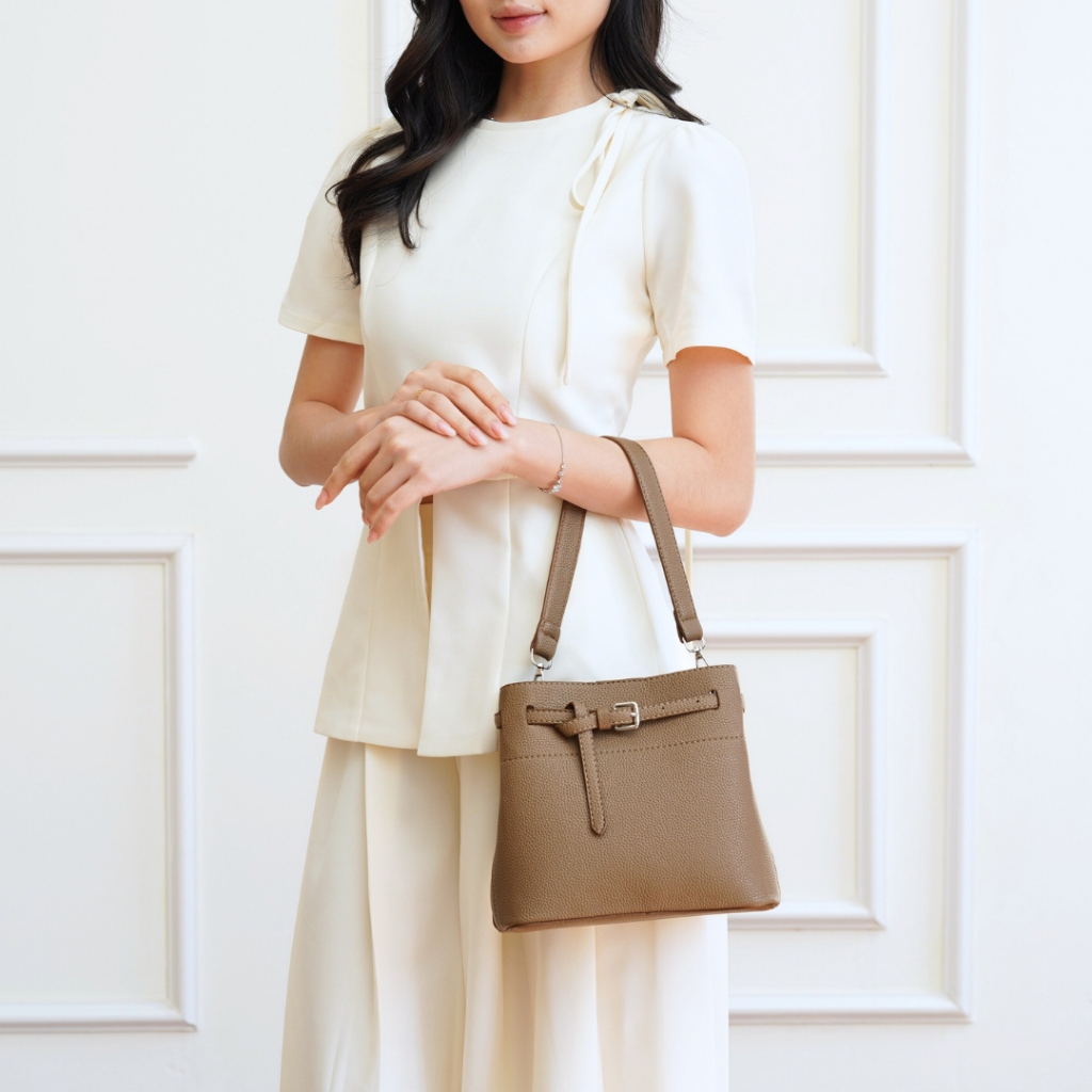 [DEAL MỞ BÁN] Túi xách nữ đeo vai LIMI (3 màu) tote da mini nhỏ xinh xách tay trẻ đi chơi LUCY | BigBuy360 - bigbuy360.vn