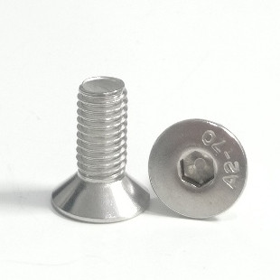 Ốc vít Bulong lục giác đầu bằng Inox nhiều kích thước M3 M4 M5 M6 M8