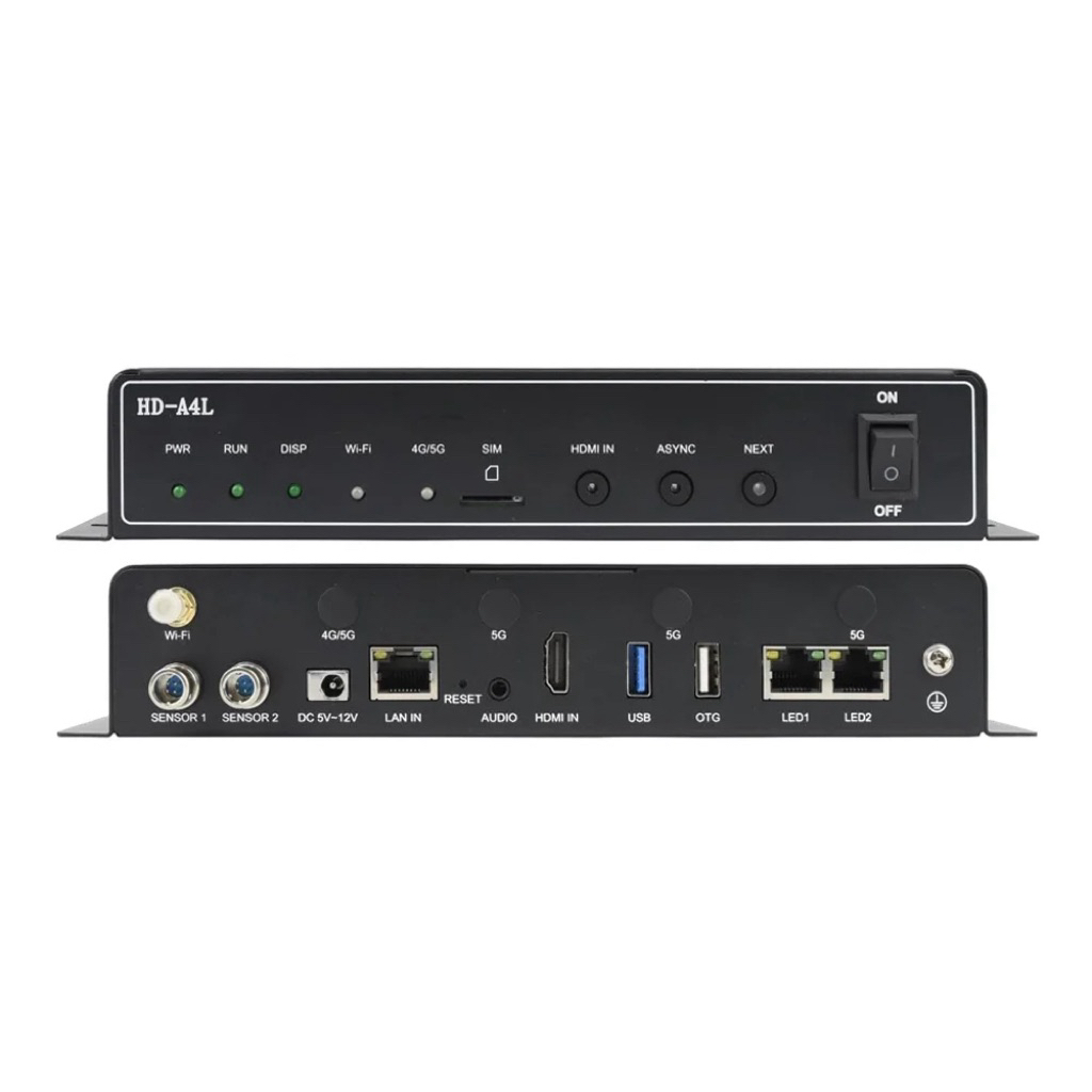 Bộ điều khiển  LED HD A4L - Card HD-A4L LAN/Wifi card ONLINE + OFFLINE điều khiển LED