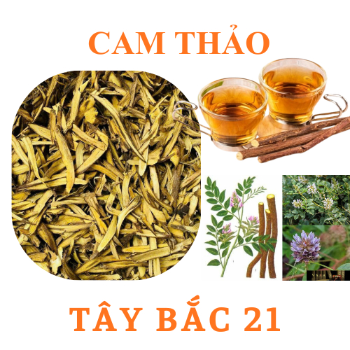 500Gr Cam thảo khô thái lát - Tây Bắc 21