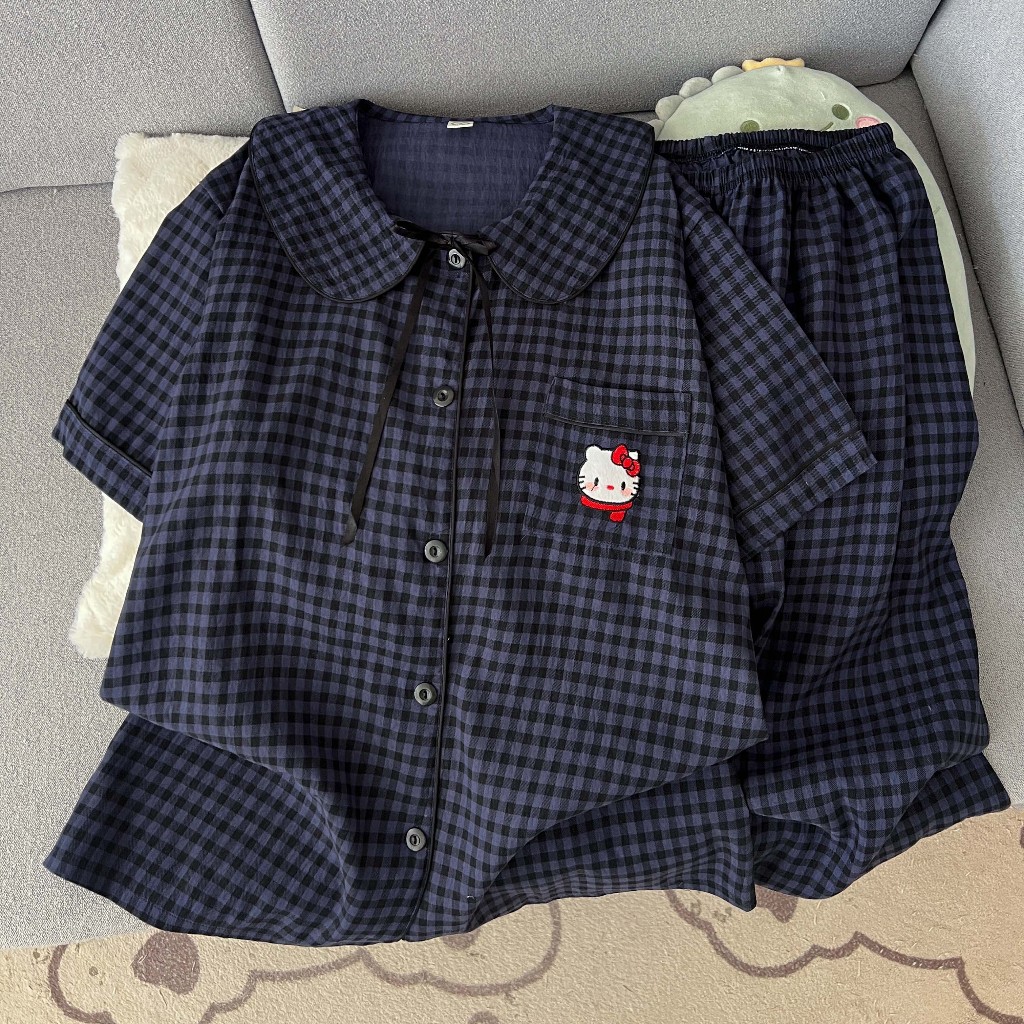 Đồ ngủ nữ Bốn mùa Pijama Thời trang Thoải mái Họa tiết đáng yêu Phong cách công chúa đồ mặc nhà 201
