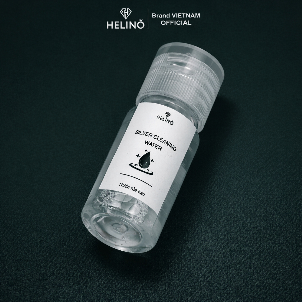 Nước rửa bạc Helino, dung dịch làm sáng tẩy rửa trang sức