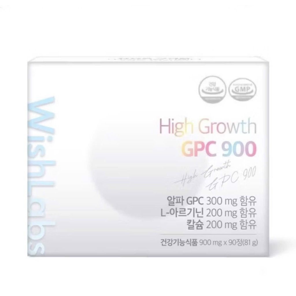 Viên Uống Hỗ Trợ Tăng Chiều Cao GPC WishLabs hộp 90 viên