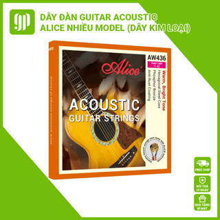 Dây Đàn Guitar Acoustic Alice AW436 AW432 A406 | Guitar Panda