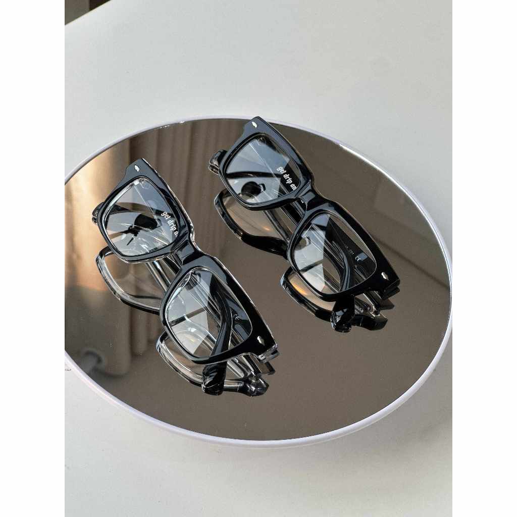 Kính mắt thời trang Lonely Stonie "STEVE", gọng xương Titan, phù hợp cho nam nữ, chất liệu nhựa Acet