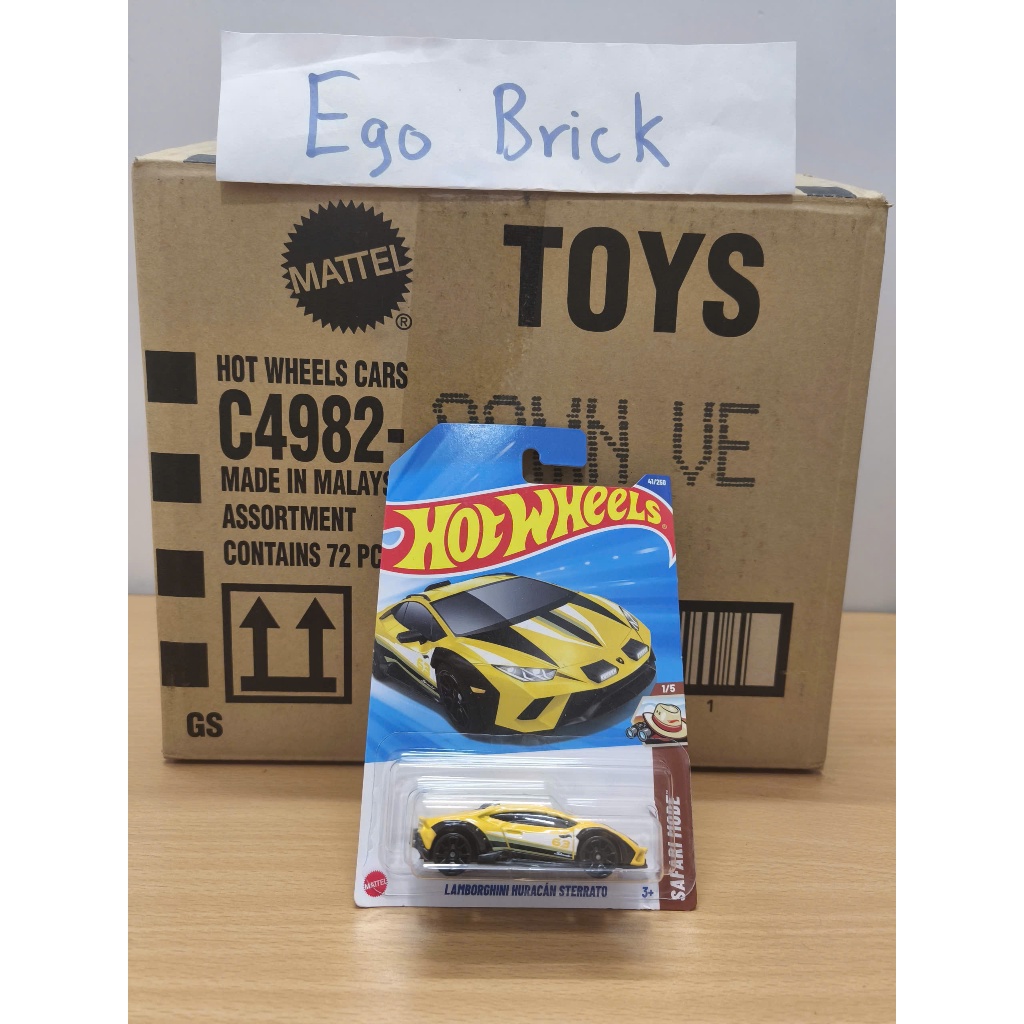 [HW] Xe mô hình Hot Wheels Lamborghini Huracan Sterrato tỉ lệ 1:64