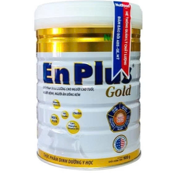 SỮA ENPLUS GOLD (900G) - NUTIFOOD- Dinh Dưỡng Y Học Toàn Diện Cho Người Lớn Tuổi