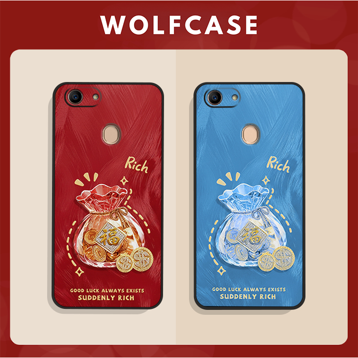 Ốp Lưng Oppo F5/ F5 Youth/ F7/ F7 Youth Tết Ngựa Lucky Horse may mắn