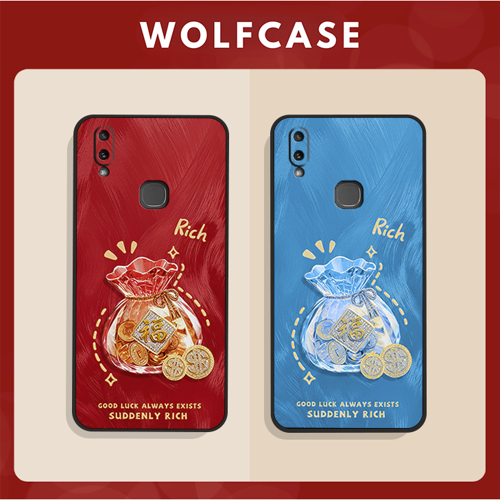 Ốp Lưng Vivo Y11 ( Vivo 1906 ) Tết Ngựa Lucky Horse may mắn