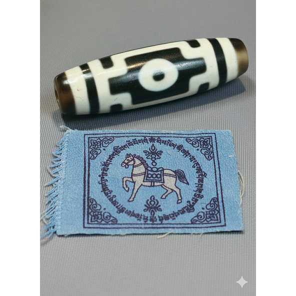 DZI 2 MẮT TRUNG THỰC hiếm gặp