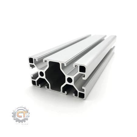 Nhôm Định Hình 4080 Tiêu Chuẩn EU Trắng Kích Thước 1 Mét Cắt Theo Kích Thước Yêu Cầu.