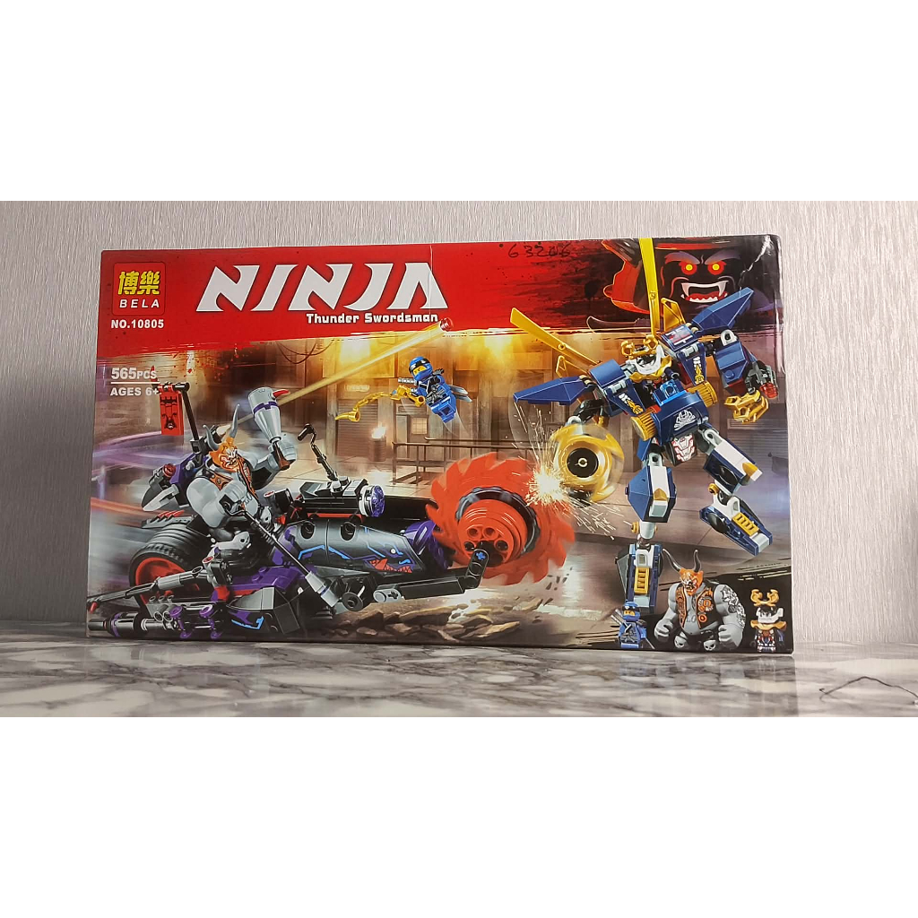 LẮP RÁP THÁP NINJA NON BELA 10491