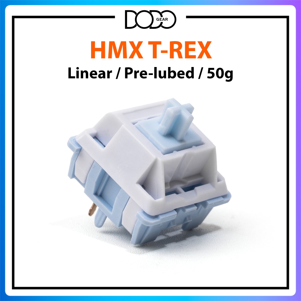 Switch HMX T-Rex 5 PIN Linear 50g công tắc bàn phím Switch HMX T-Rex DoDo Gear | BigBuy360 - bigbuy360.vn