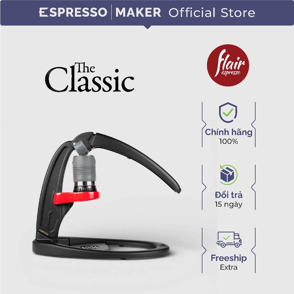 Dụng cụ pha cà phê Flair Espresso - Flair New Classic 2025