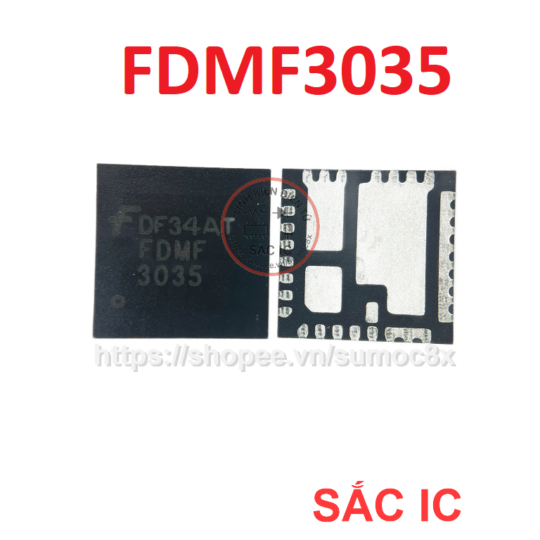 [F7] FDMF3035 3035 ic nguồn trên bo mạch - Mới nguyên bản - Original NEW