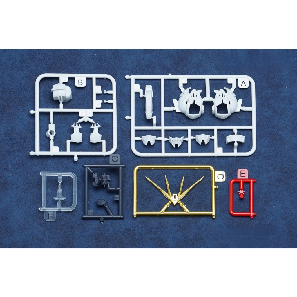 Mô hình lắp ráp bộ phận đầu của 1.100 Nu Gundam