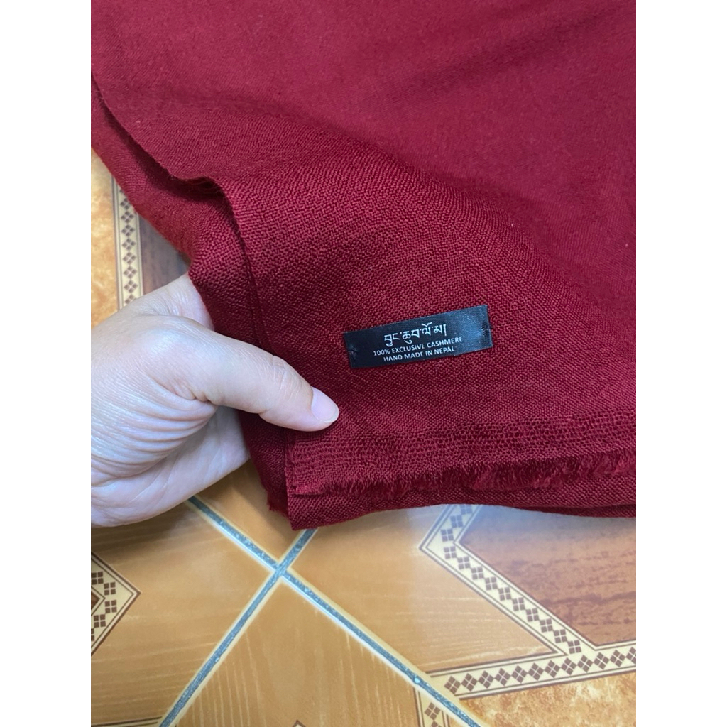 Khăn quàng cổ Cashmere Nepal - Hand made in Nepal