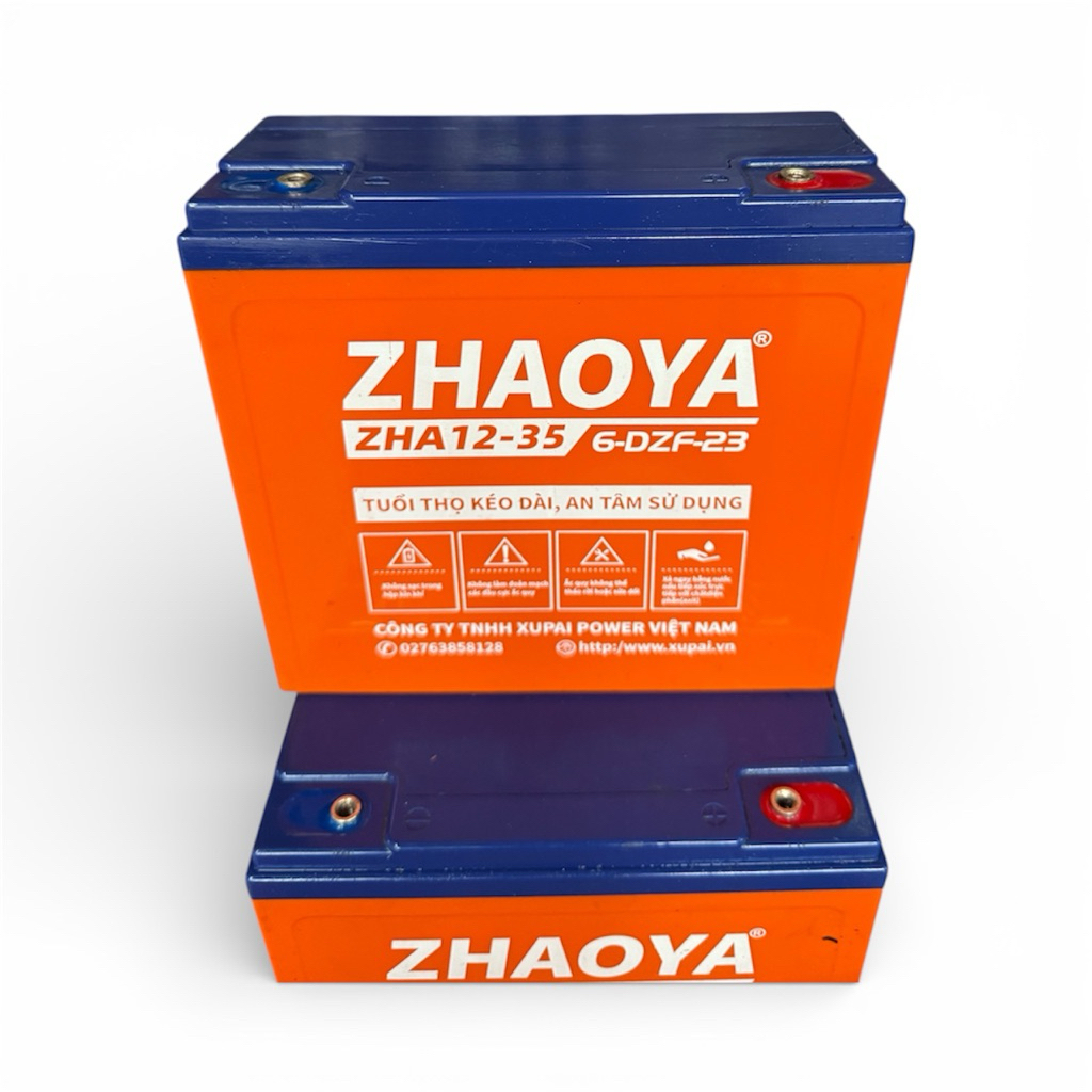 Bình Acquy Xe Điện ZHAOYA 12V - 30AH . Dung Lượng 98% Hàng Lướt Đẹp Như Mới - Nặng 7kg