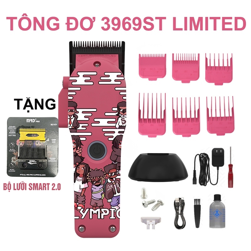 Tông Đơ MRD PRO HC-3969ST LIMITED – Nhỏ Gọn, Mạnh Mẽ, Cao Cấp