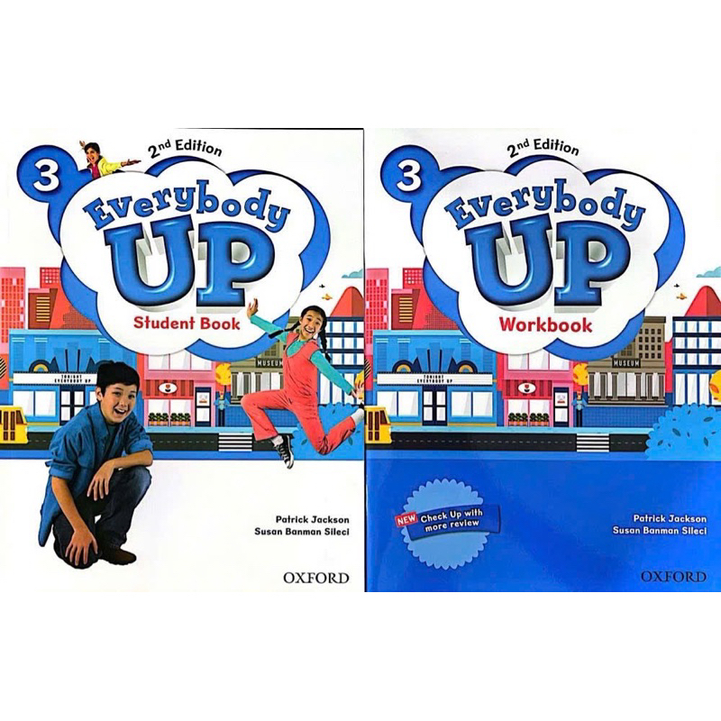 Sách Everybody Up 3 - bài học + bài tập (2 cuốn)
