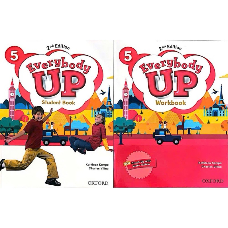 Sách Everybody Up 5 - bài học + bài tập (2 cuốn)