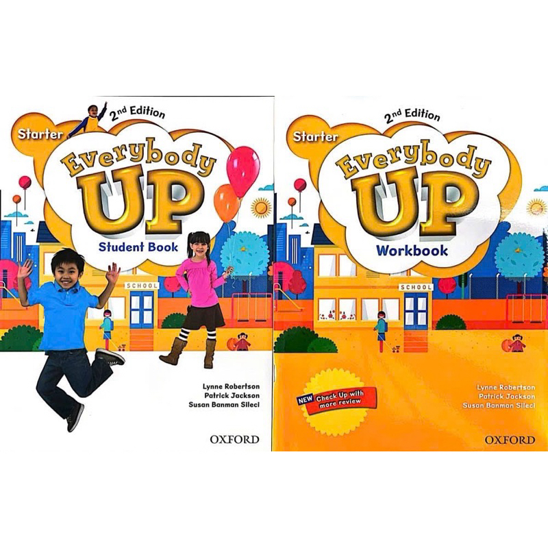 Sách Everybody Up Starter - bài học + bài tập (2 cuốn)