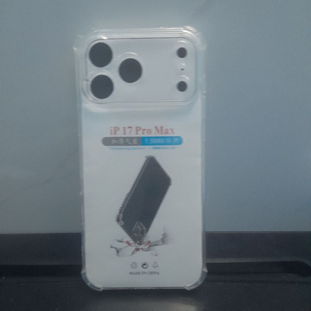 [Ảnh thật ] ốp lưng ip 17prm silicon trong suốt