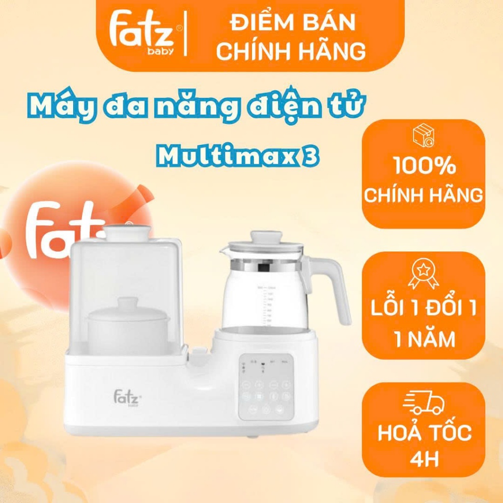 Fatz Baby Chính Hãng - Máy tiệt trùng đa năng điện tử Multimax 3