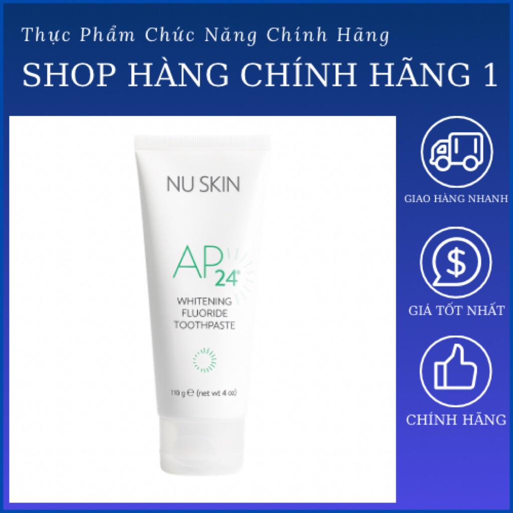COMBO 5 TUÝT - Kem đánh răng trắng sáng AP24 Whitening Fluoride Toothpaste