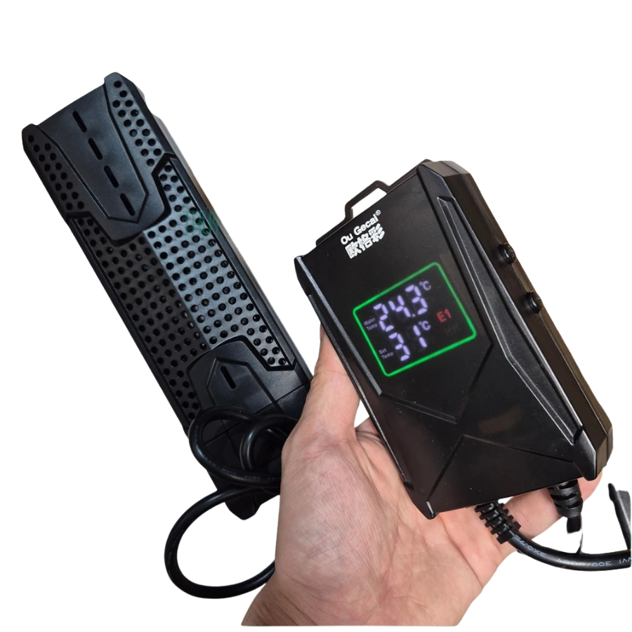 Sưởi bể cá cảnh HZ Q6 Ou Gecai sưởi biến tần – Kiểm soát nhiệt độ thông minh cho bể cá cảnh