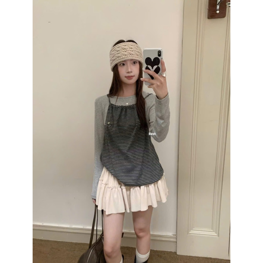 #8031 Set Yếm Kẻ Siêu Xinh