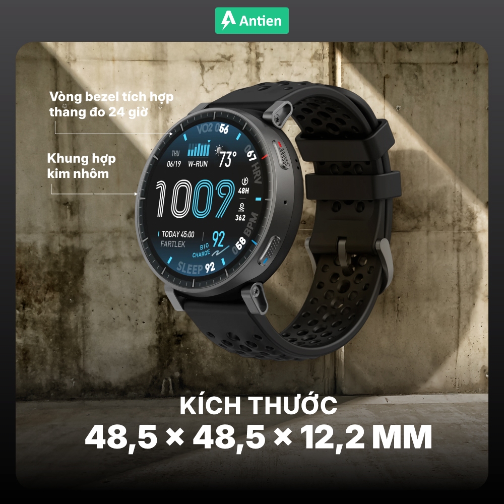 Đồng hồ Thể Thao Thông Minh Amazfit Active Max | Màn AMOLED 1.5 inch BioCharge |170 chế độ luyện tập | BigBuy360 - bigbuy360.vn