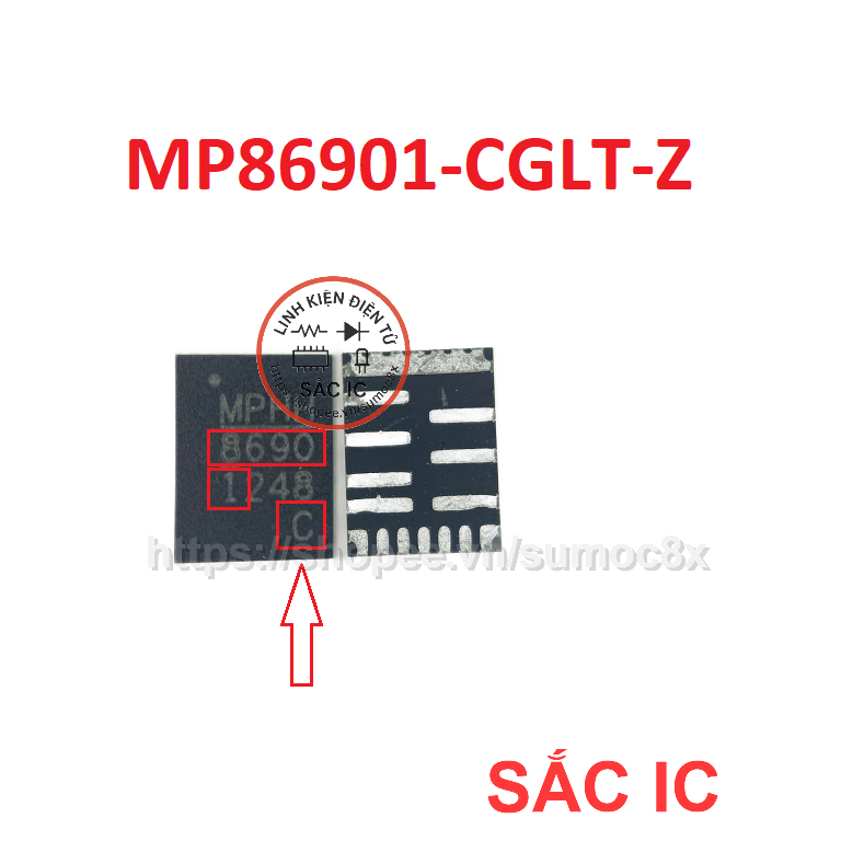 [MP68] MP86901-CGLT-Z MP86901C 86901 MPM6 8690 ic nguồn trên bo mạch - Mới nguyên bản - Original NEW