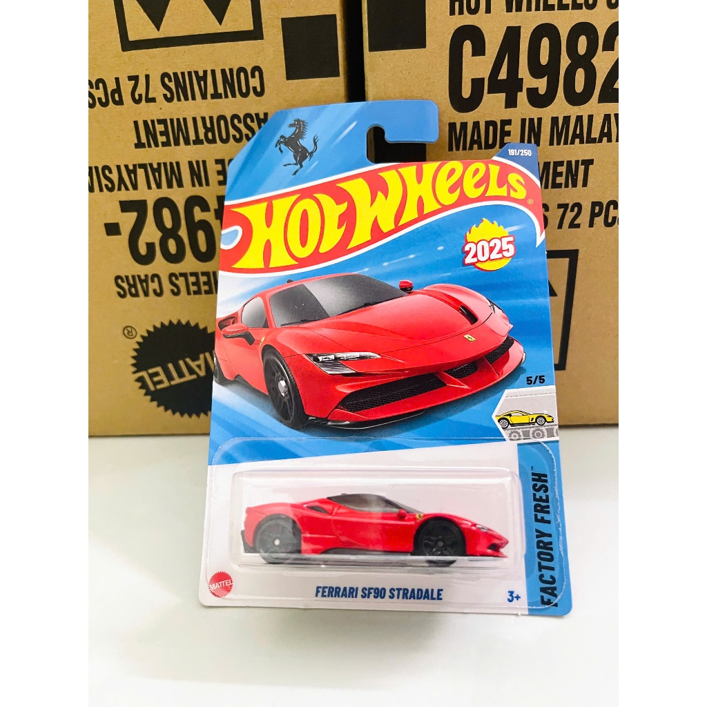 [HP Store 1:64] Mô Hình Xe Hot Wheels Ferrari SF90