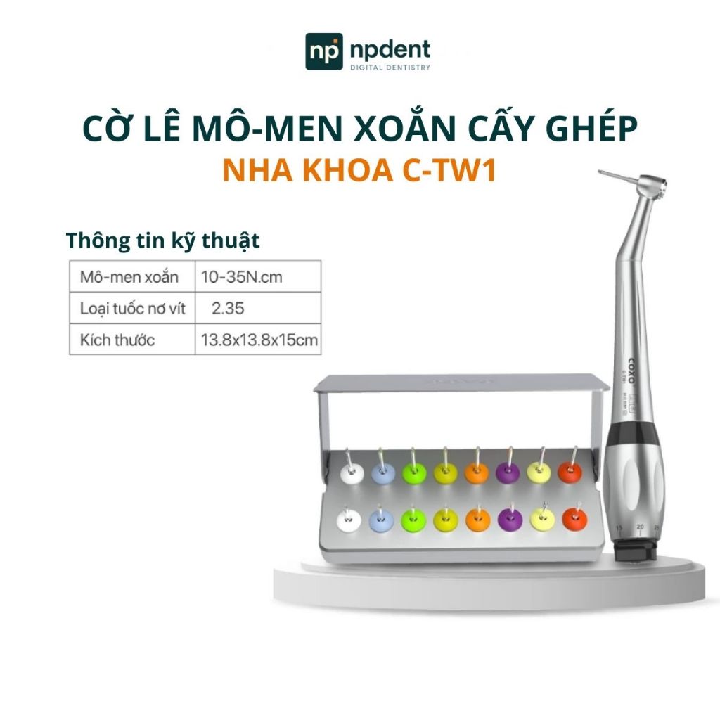 NPDENT - Bộ Gỡ file nội nha gãy COXO ENPIS C-FR1, 3 đầu kích thước khác nhau, hệ thống khoá đặc biệt