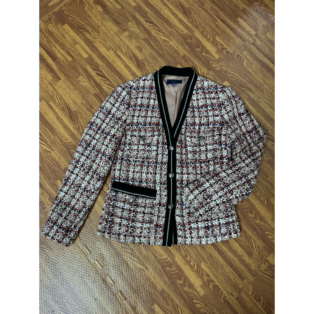 Pass thanh lý áo dạ tweed, dạ tweet