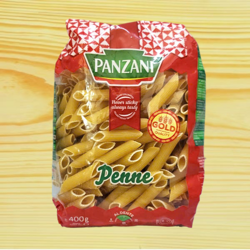 PANZANI [gói PENNE 400gr] NUI ỐNG XÉO Penne Rigate Pasta