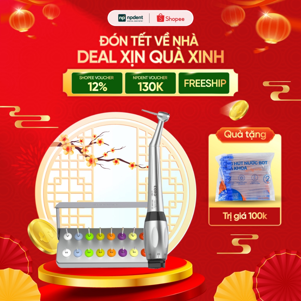 Cờ lê mô-men xoắn cấy ghép nha khoa Coxo Enpis C-TW1 NPDENT, 16 loại tua vít, phù hợp với 30 loại cấ