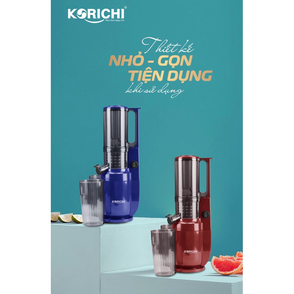 Máy ép chậm Korichi KRC-8688 - Hàng chính hãng